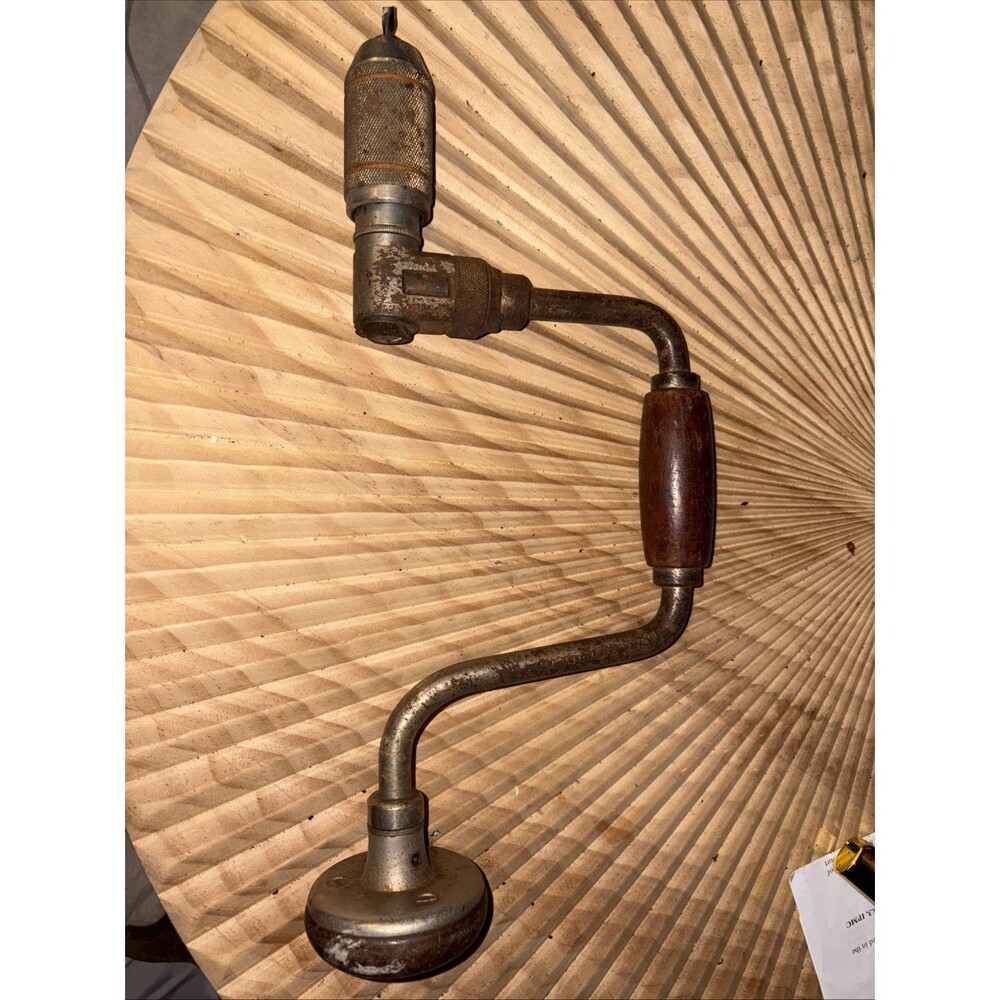 Vintage Stanley Racheting Bit Brace Hand Drill